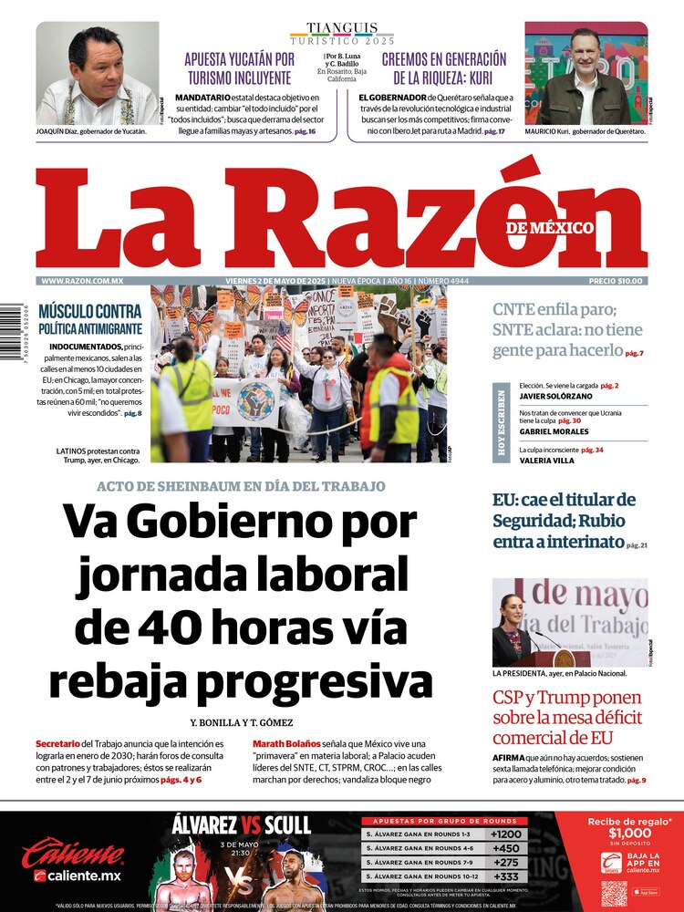 La Razón 02 mayo 2025