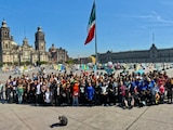 Evento en la Plaza de la Constitución.