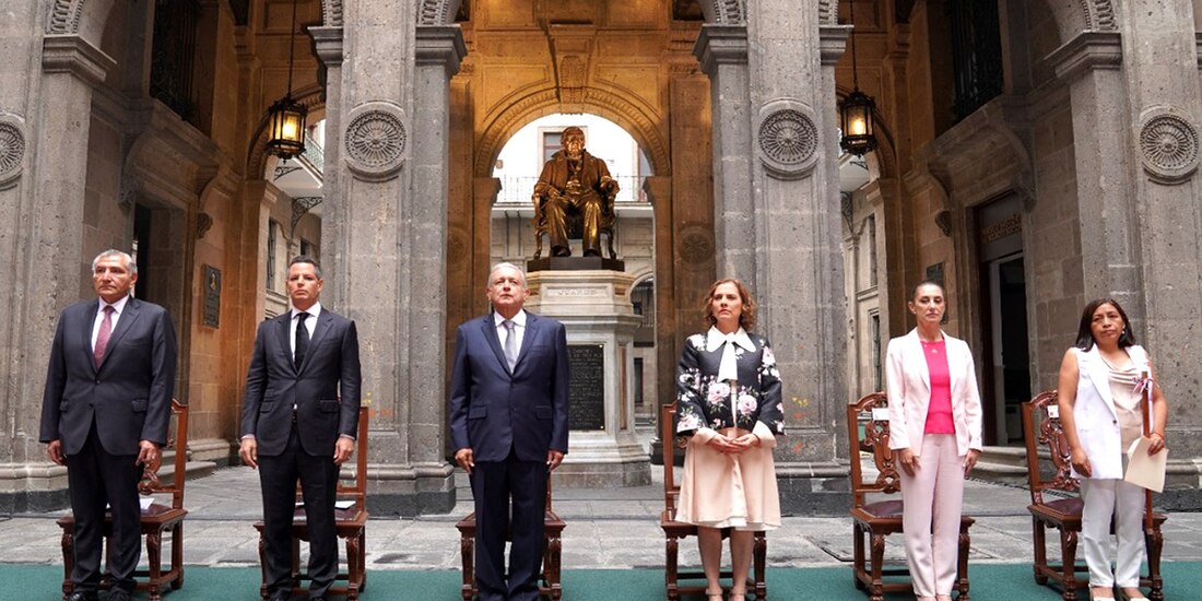 Ceremonia realizada en Palacio Nacional.