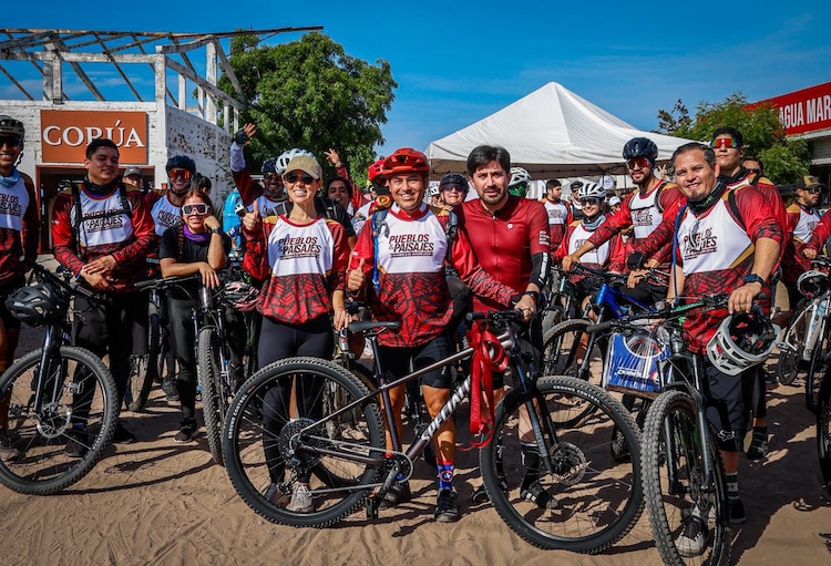 Participaron 700 ciclistas y clubes deportivos en la rodada "Pueblos y Paisajes 2026".