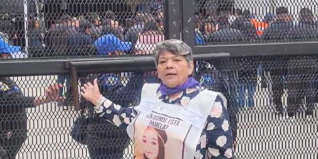 Una de las manifestantes.