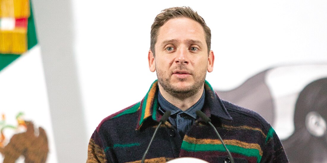 Eduardo Clark García, subsecretario de Integración y Desarrollo del Sector Salud, ayer, en conferencia de prensa.