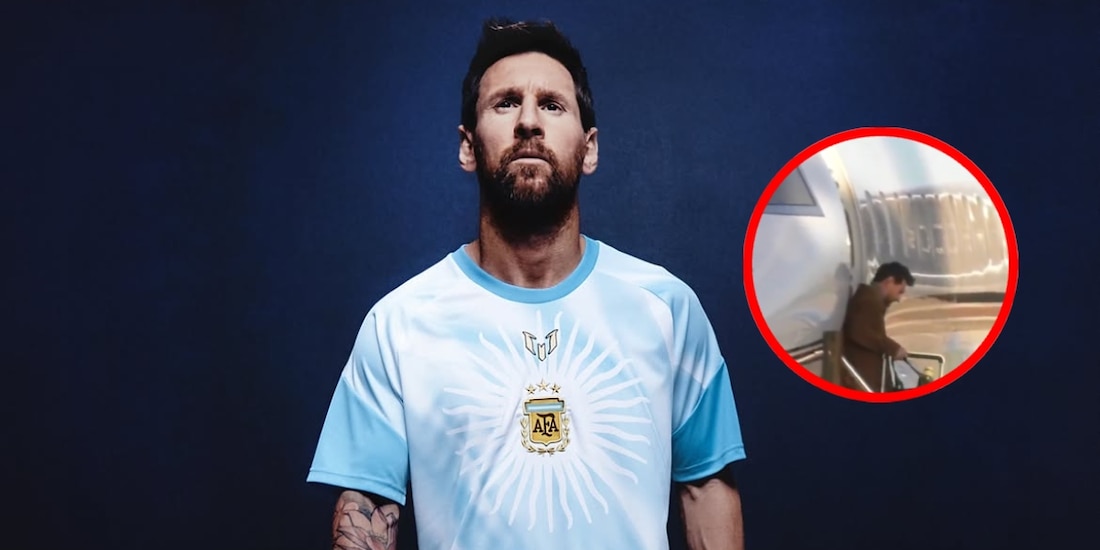 Lionel Messi llega a Argentina para su partido despedida con la selección