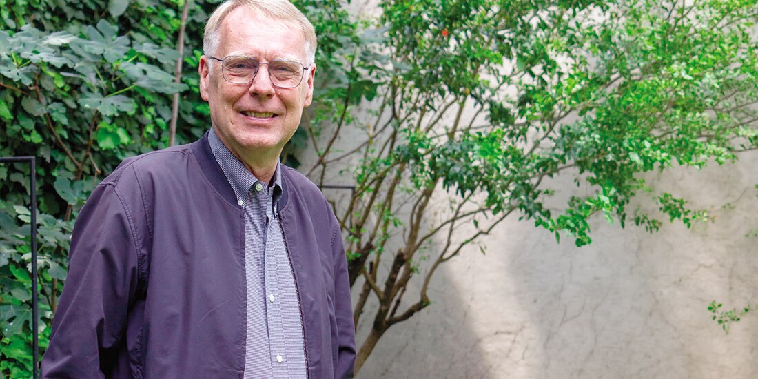 El profesor de origen neerlandés, el lunes pasado en la CDMX.