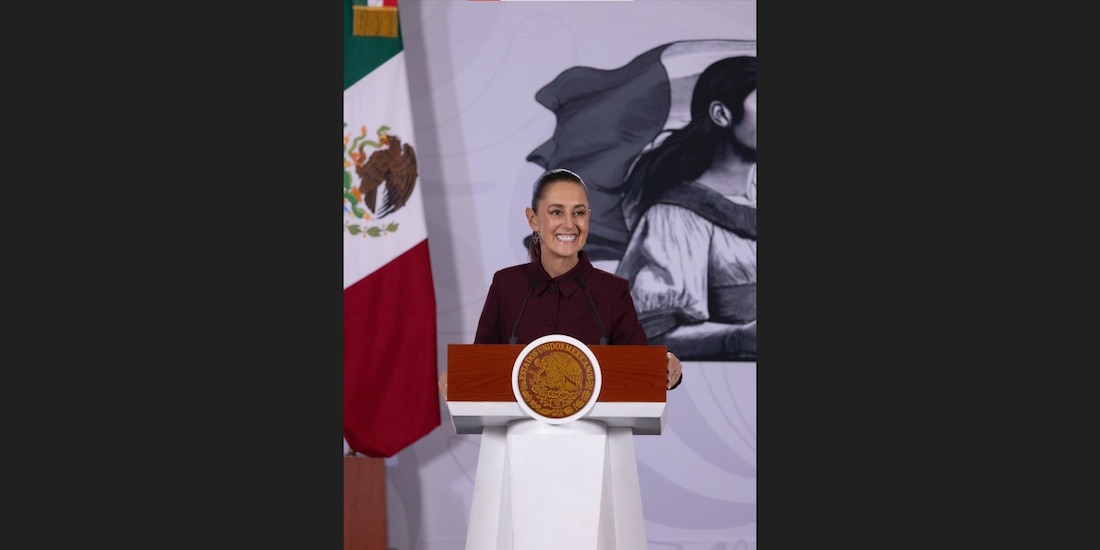 Claudia Sheinbaum, Presidenta de México.