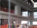 Obra en construcción sobre Insurgentes