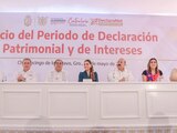 ‘Transparentar el patrimonio es un deber legal y moral’, asegura Evelyn Salgado.