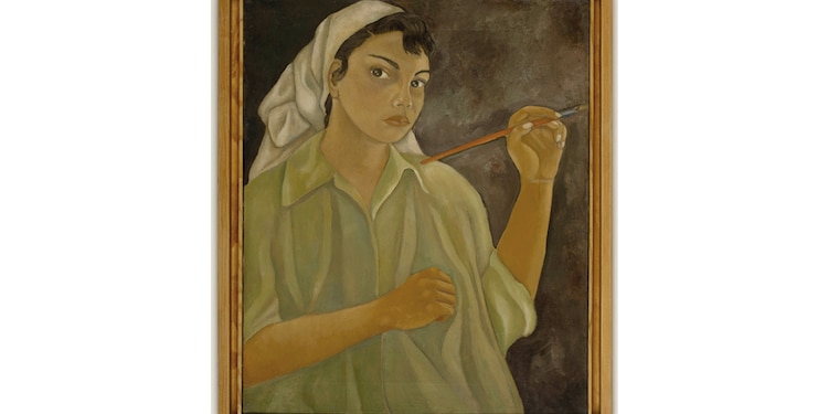 Autoretrato escolar, 1948.