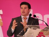 Samuel García, gobernador constitucional de Nuevo León.