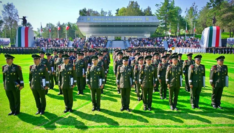 La formación de posgrado fortalece los mandos tácticos del Ejército Mexicano, la Fuerza Aérea y la Guardia Nacional.