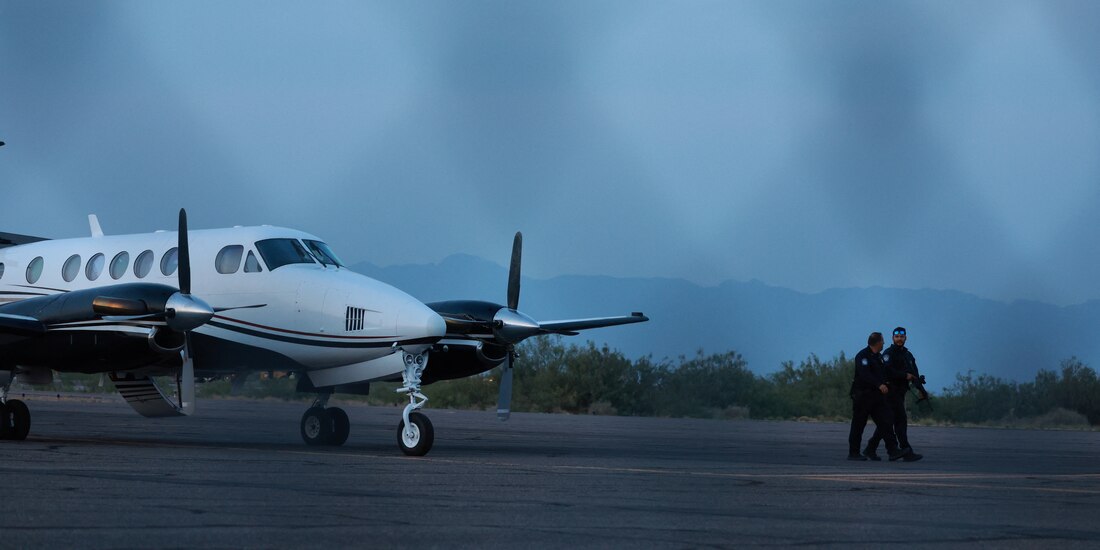 Avioneta en la que supuestamente se trasladó a "El Mayo" Zambada a EU.