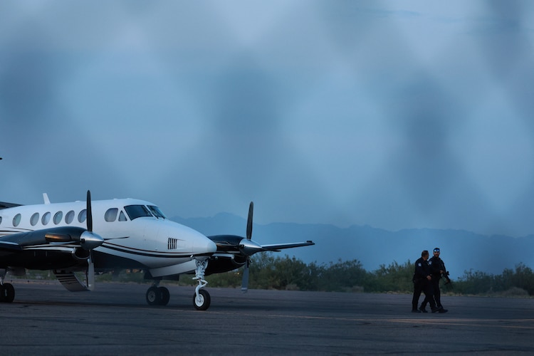 Avioneta en la que supuestamente se trasladó a "El Mayo" Zambada a EU.