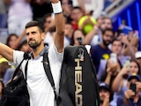 Novak Djokovic se despide de la afición del US Open.