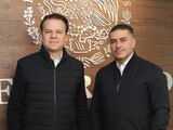 Esteban Villegas se reúne con Omar García Harfuch para reforzar seguridad en Durango.