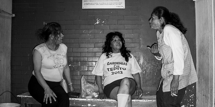 FOTOGRAFÍAS de Alan
Carranza que se exhiben.