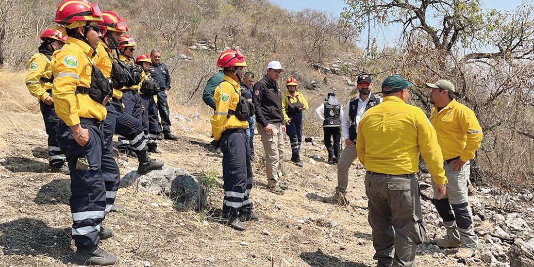 Conafor y PC supervisaron áreas en riesgo en Guerrero, el 24 de marzo 2026.