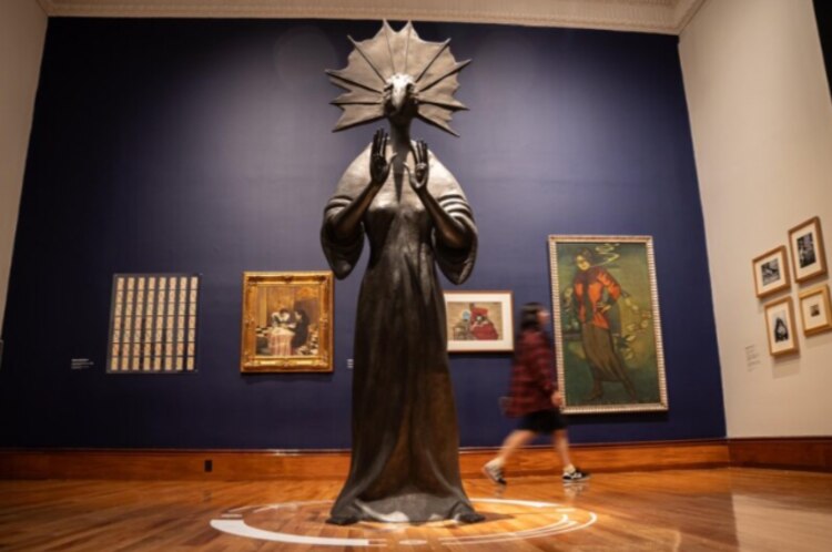 Otras piezas que forman parte de la exposición en el Munal.