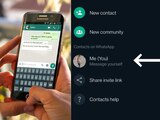 Los usuarios de WhatsApp ya podrán crear un chat para enviarse mensajes a sí mismos