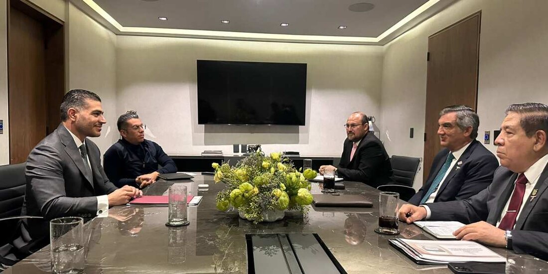 Fortalecer programas federales y seguridad en Tamaulipas, acuerda Américo Villarreal con Rosa Icela y García Harfuch.