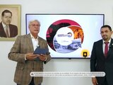 Jaime Bonilla, gobernador de Baja California, y Alonso Pérez Rico, secetario de Salud local,