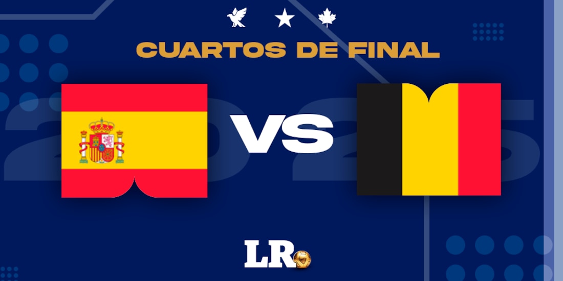 España y Bélgica definen al segundo semifinalista en la Copa del Mundo 2026.