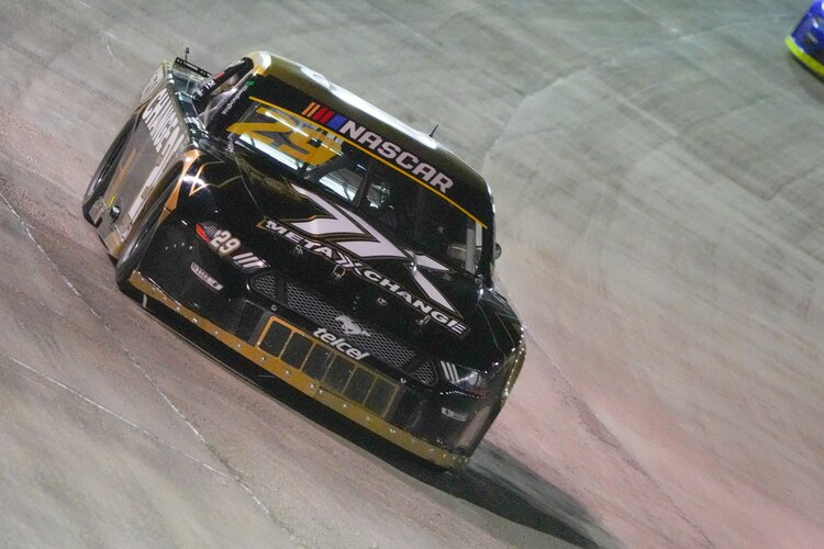 El monoplaza de Koke de la Parra en una categoría Challenge de la NASCAR.