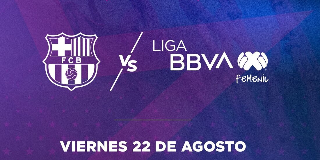 Barcelona Femenil jugará ante las Estrellas de la Liga MX Femenil