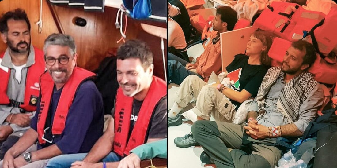 Activistas de la Global Sumud Flotilla detenidos por Israel