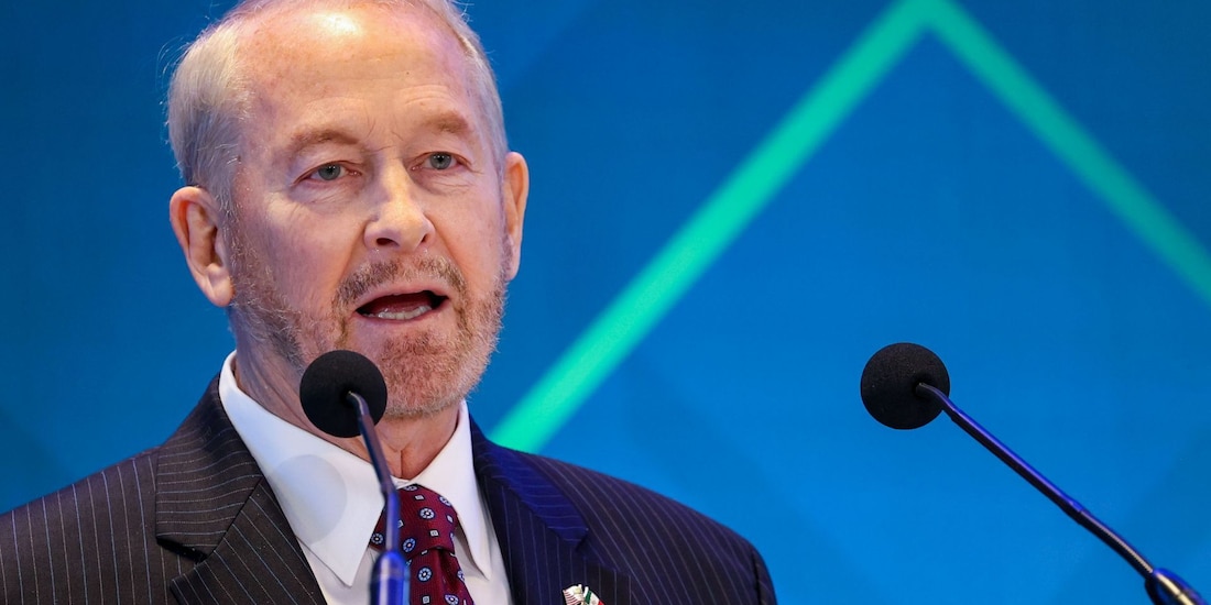 Ronald Johnson, embajador de Estados Unidos en México, el 18 de marzo de 2026.