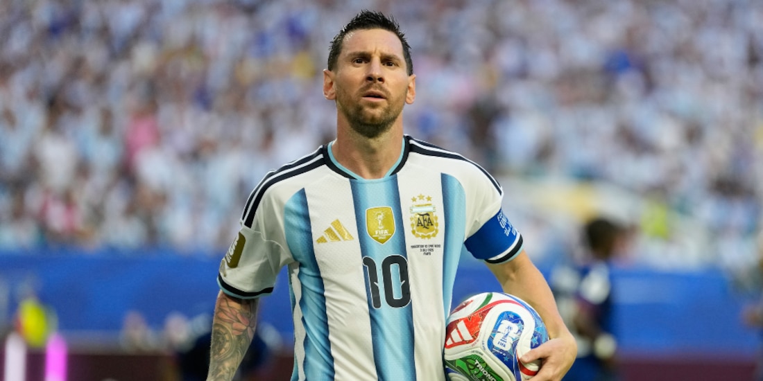 Leo Messi manda mensaje a la gente de Venezuela.