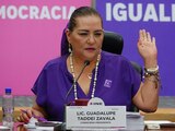 Consejera presidenta del Instituto Nacional Electoral (INE), Guadalupe Taddei Zavala