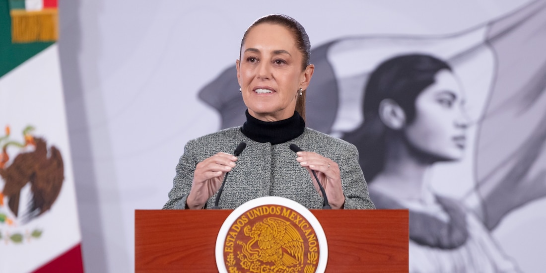 La Presidenta de México, Claudia Sheinbaum.