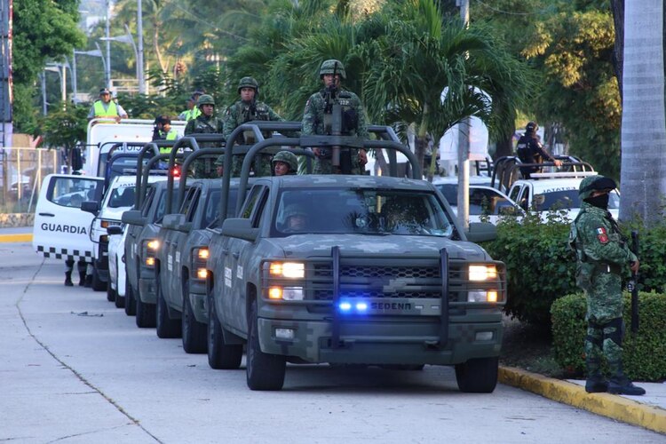 Elementos de los tres niveles de gobierno coadyuvan en las tareas de seguridad y prevención.