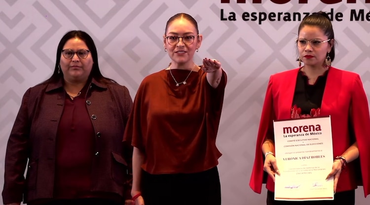 Verónica Díaz Robles fue designada coordinadora de la Transformación de Morena en Zacatecas.