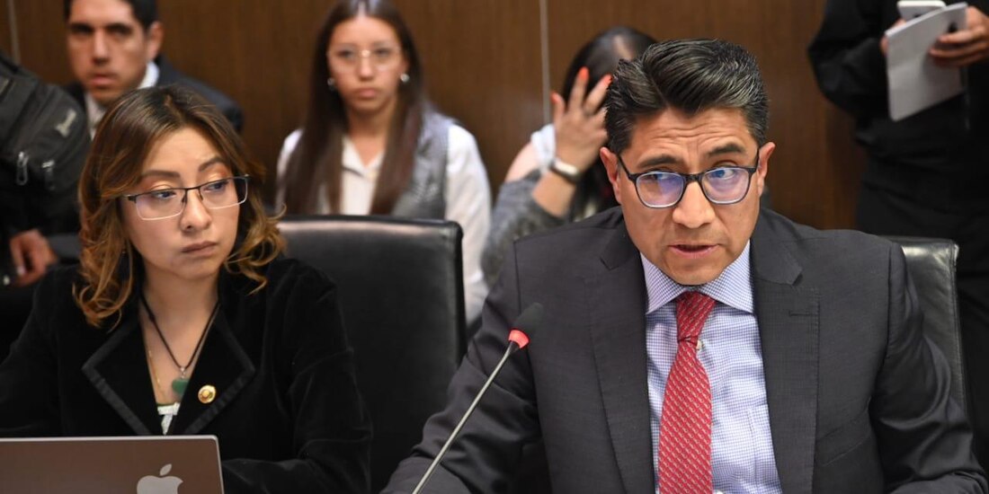 El consejero jurídico del Estado de México, Jesús George Zamora, en imagen difundida por el Gobierno de la entidad, ayer.