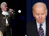 Joe Biden lamenta la muerte de Vicente Fernández