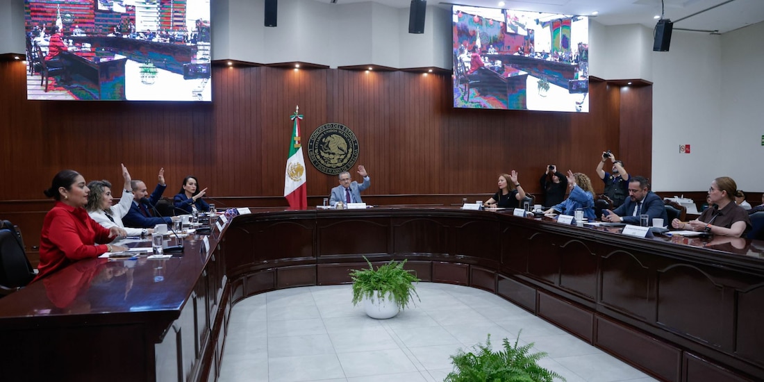 El Congreso del Estado de Sinaloa, durante la sesión del 23 de agosto