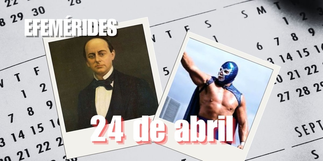 Estas son las efemérides de hoy, 24 de abril.