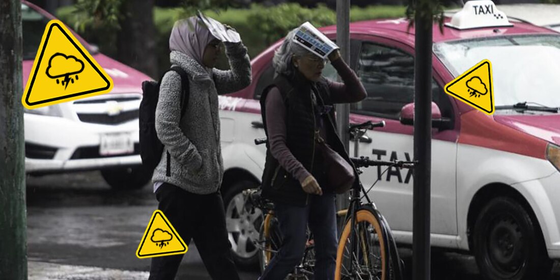 Ante el pronóstico de lluvias, se activa la Alerta Amarilla en CDMX.