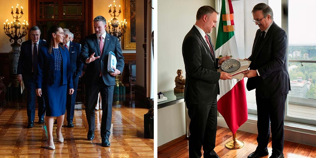 El embajador Jamieson Greer acudió como representante de la USTR para coordinar los avances de las mesas bilaterales.