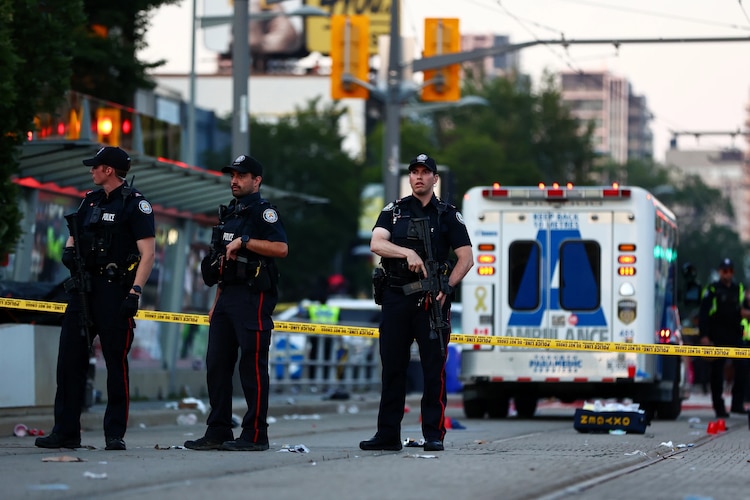 Tiroteo durante festival en Toronto, Canadá, el 11 de julio de 2026.