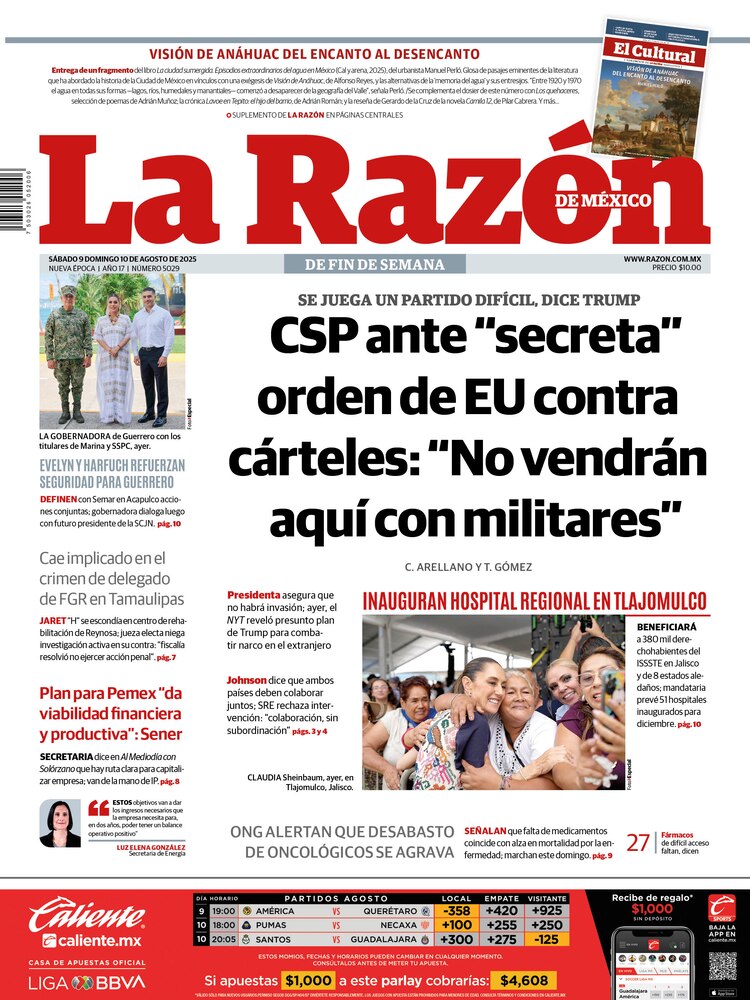 La Razón 09 Agosto 2025