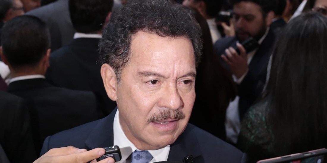 Ignacio Mier, presidente de la Jucopo en el Senado, el pasado 7 de septiembre.