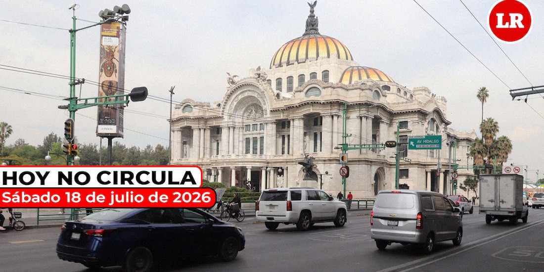 Infórmate sobre el Hoy No Circula para este sábado 18 de julio de 2026 en la Ciudad de México y el Estado de México.