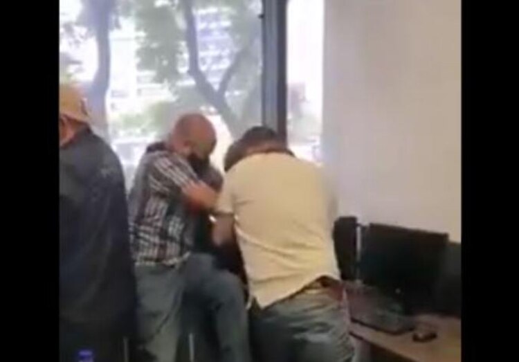 Así detuvieron a Florian Tudor, presunto líder de la mafia rumana.