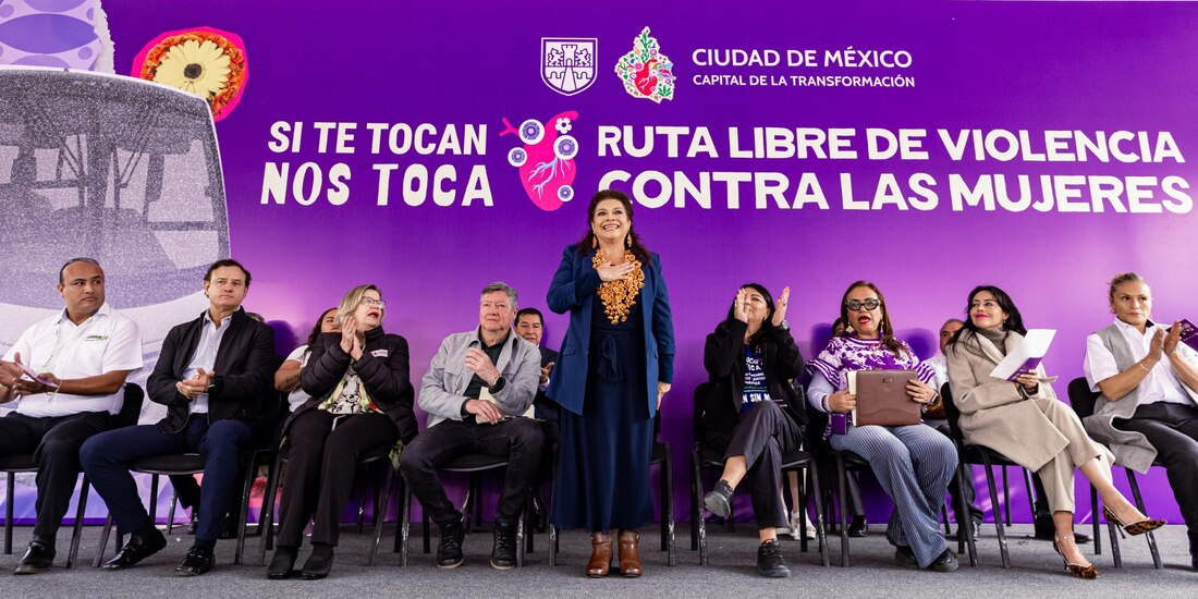 Brugada presenta estrategia "Si te tocan, nos toca" para erradicar la violencia en el transporte de CDMX