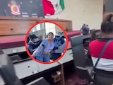 Pobladores irrumpen en el Congreso de Oaxaca y privan de la libertad a presidenta municipal