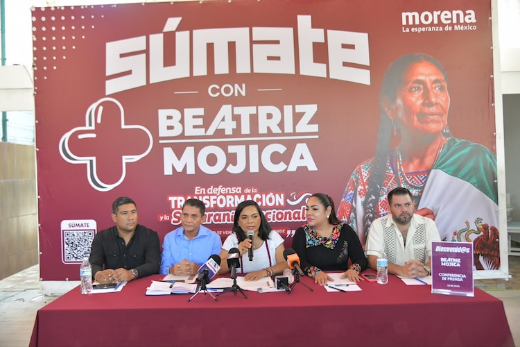 Las adhesiones de Beatriz Mojica cuentan con experiencia y capacidad de trabajo