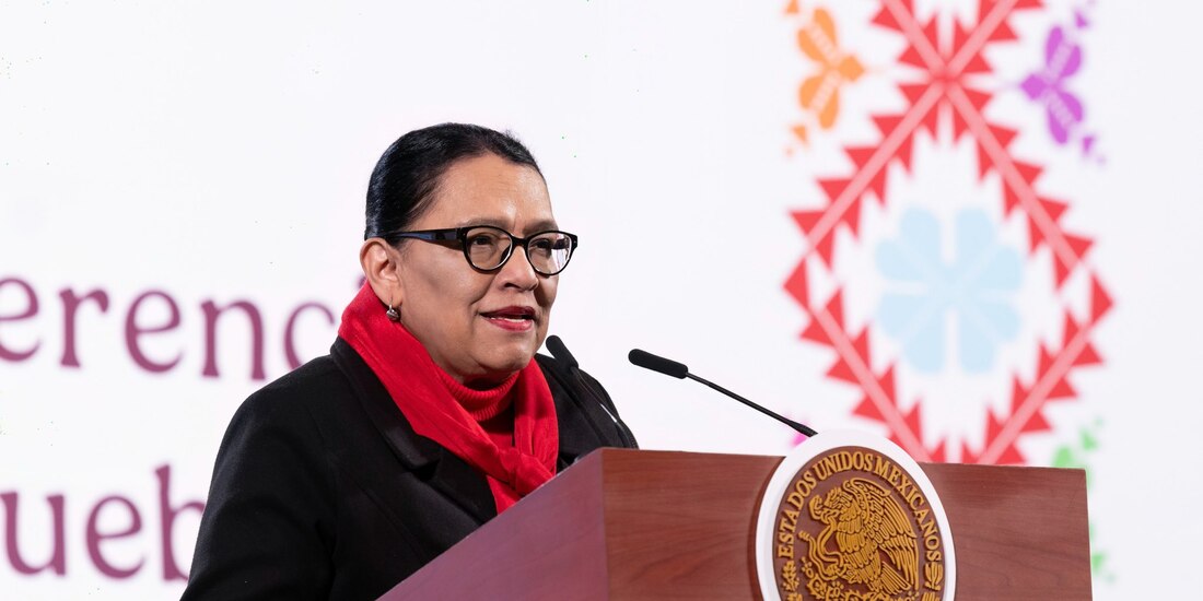 La titular de la Secretaría de Gobernación, Rosa Icela Rodríguez.