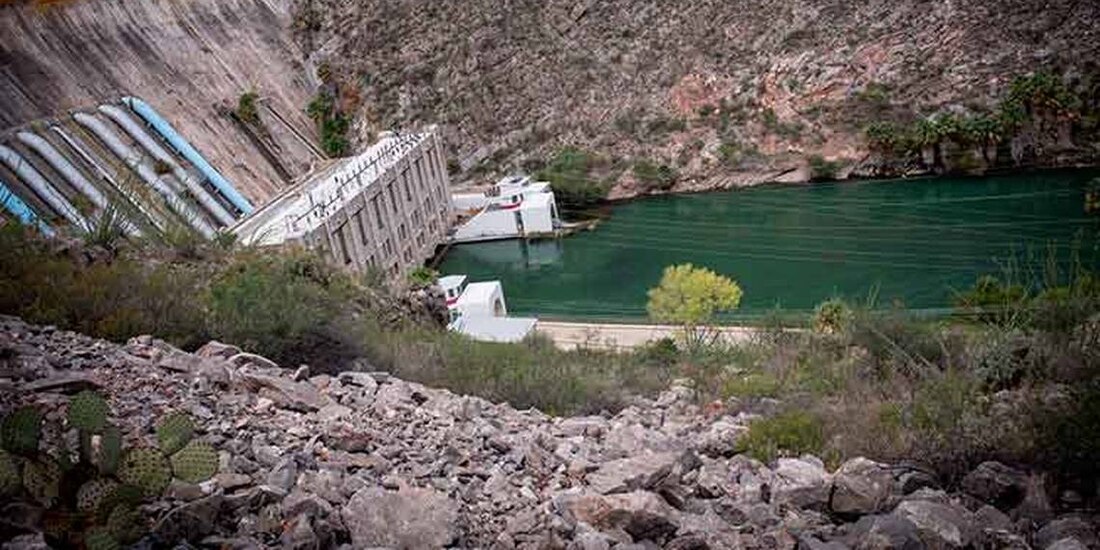 Presas en el norte del país.